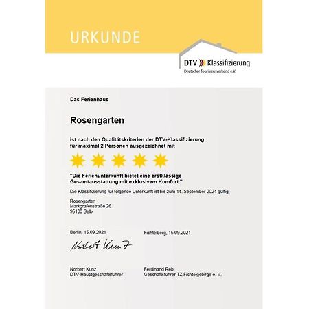 Ferienhaus Rosengarten Βίλα Selb Εξωτερικό φωτογραφία